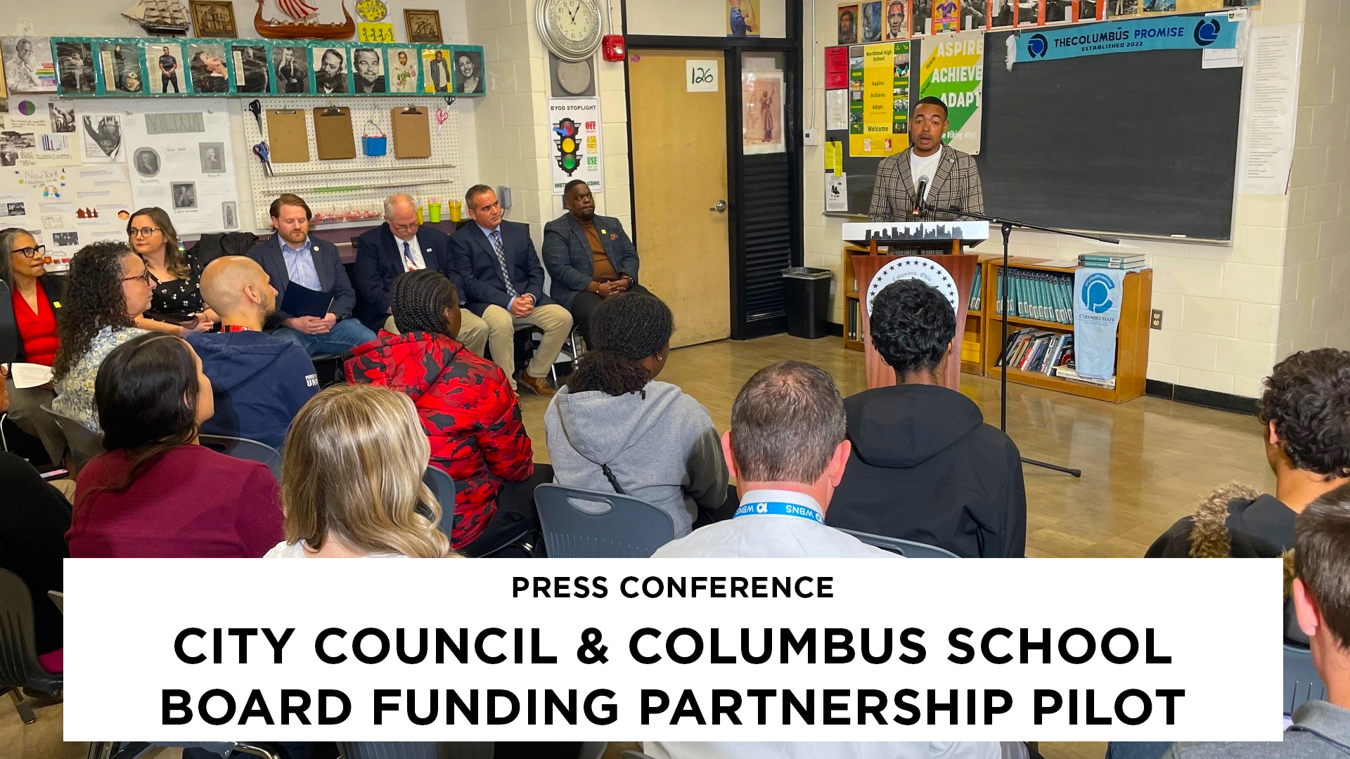 Press Conference: City Council & Columbus School Board Funding Partnership Pilot