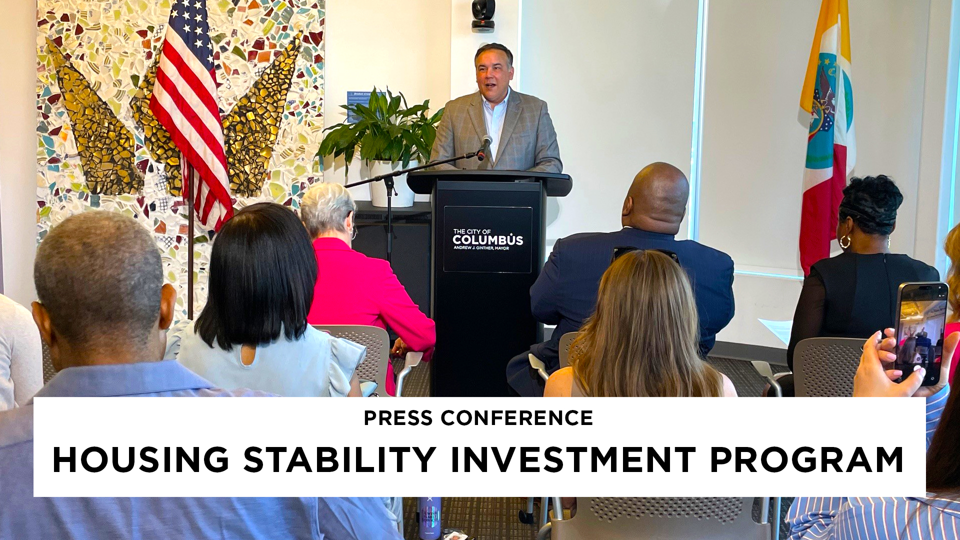 Press Conference: Housing Stability Investment Program