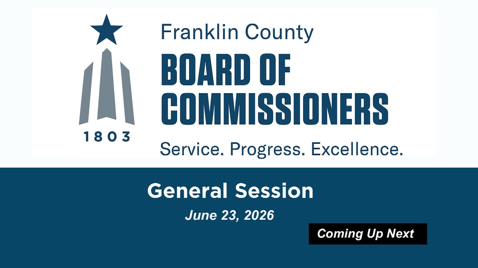 Franklin County Commissioners 6/23/26