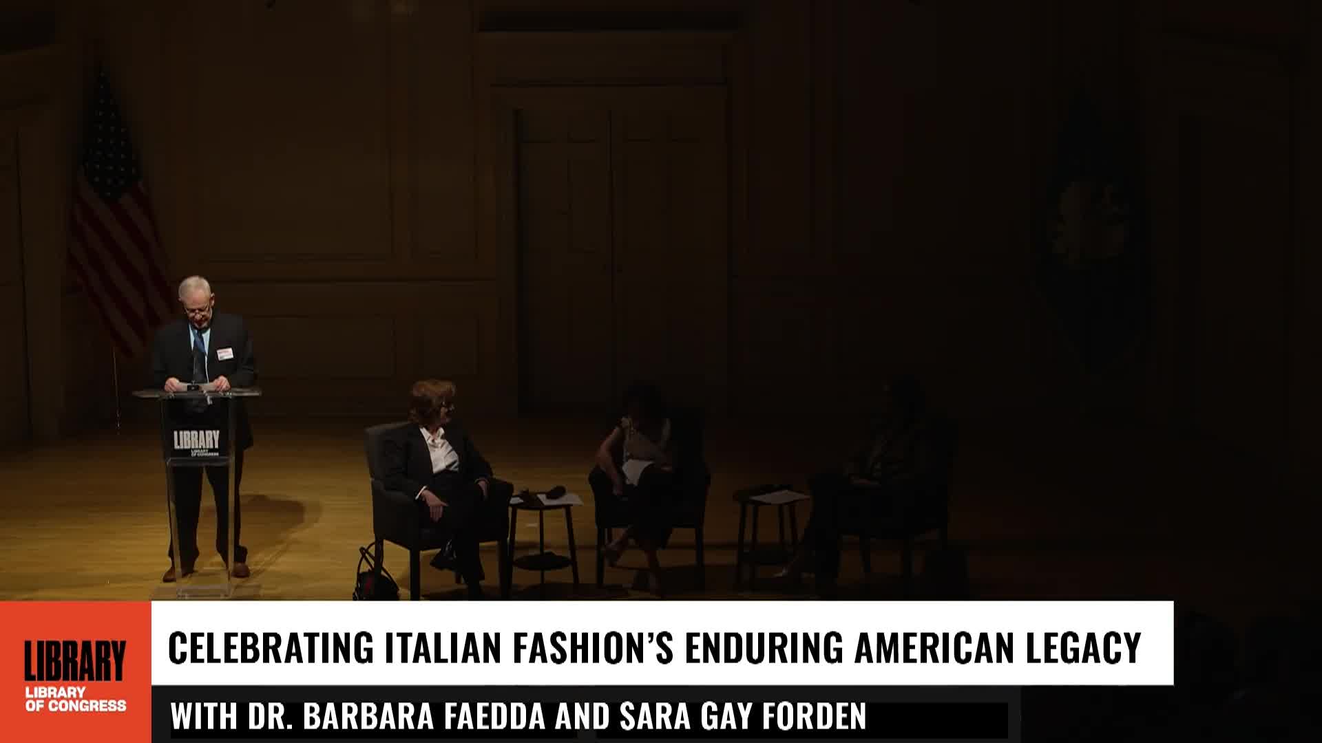 Library Of Congress:  Celebrating Italian Fashion's Enduring American Legacy